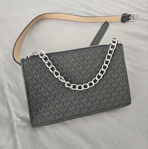 Michael Kors Belt Bag/Wristlet with Chain